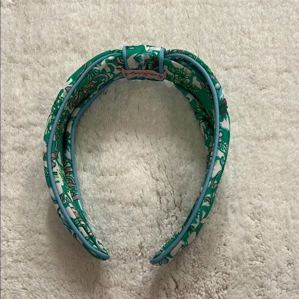 Lilly Pulitzer Green and Blue Headband NWOT